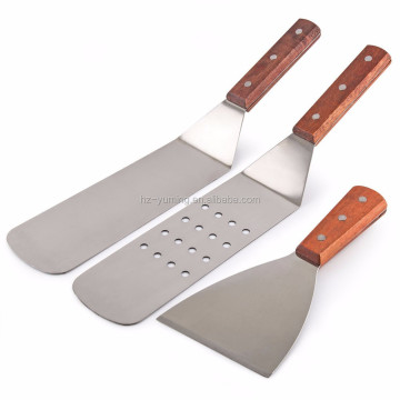 Bakeware stainless steel icing spatula set dough cutter with cake icing spatula